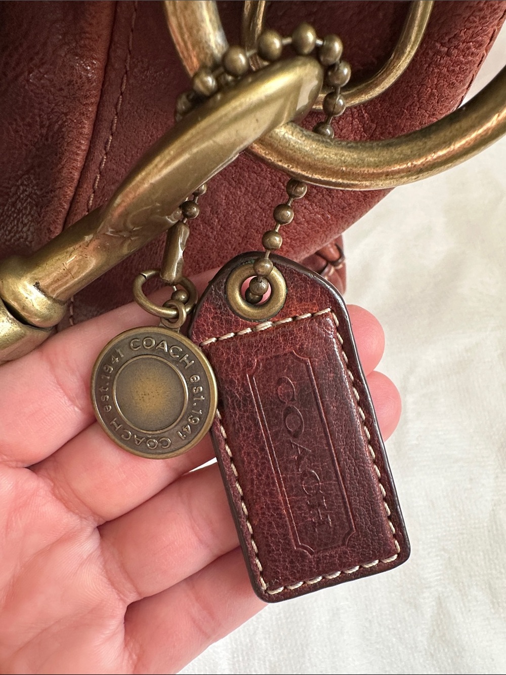 Coach Legacy Anniversary Vintage Ali Leather Bag Y2K - Picture 6 of 16